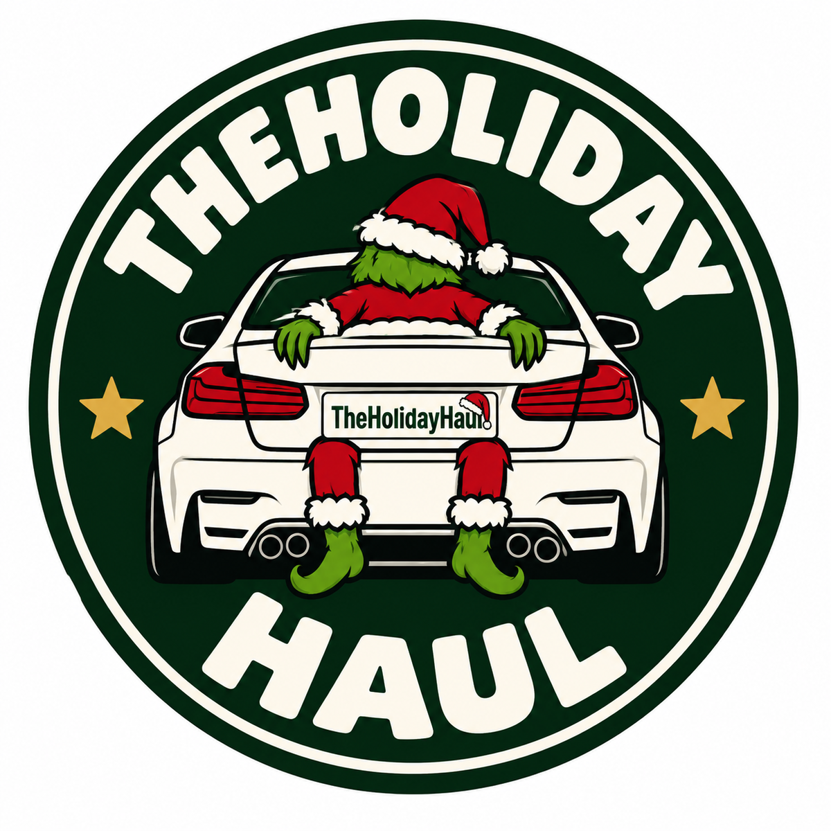 x2 TheholidayHaul Stickers