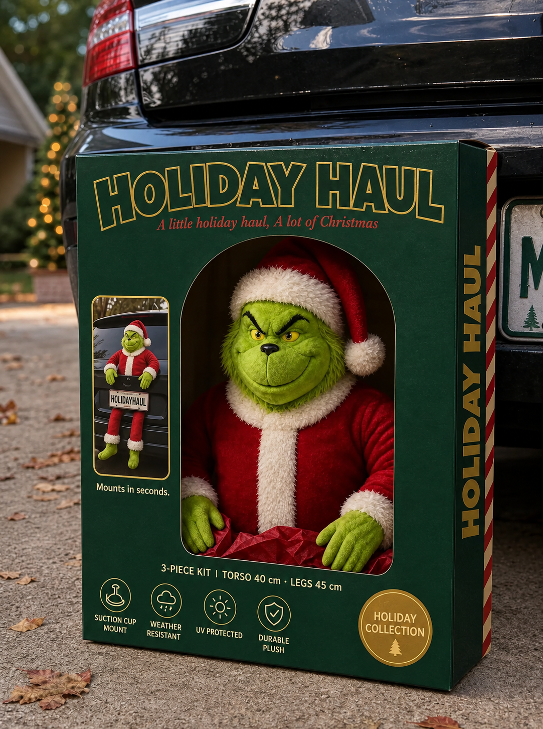 HolidayBuddies Christmas Trunk Decoration