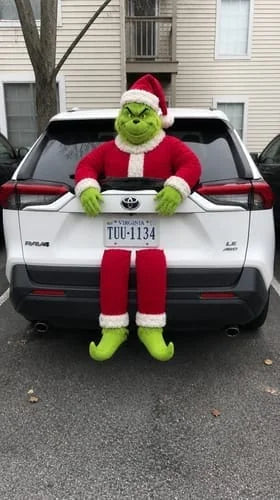 Christmas Grinch - Trunk Decoration